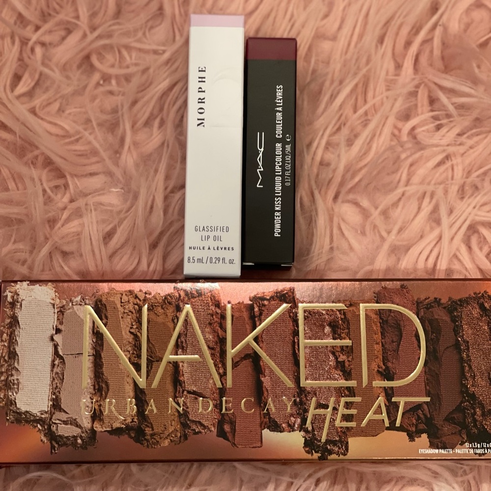 Urban Decay Naked Heat, Morphe and Mac